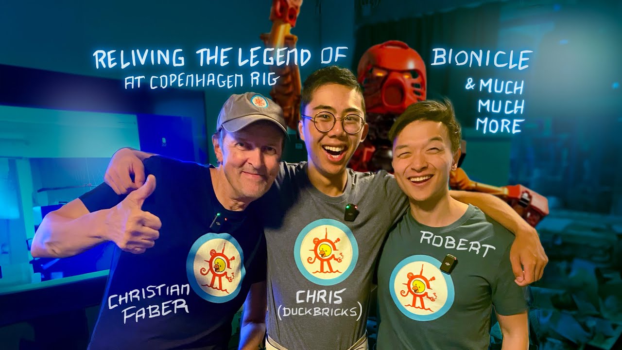 Bionicle Co-Creator Meets Duckbricks