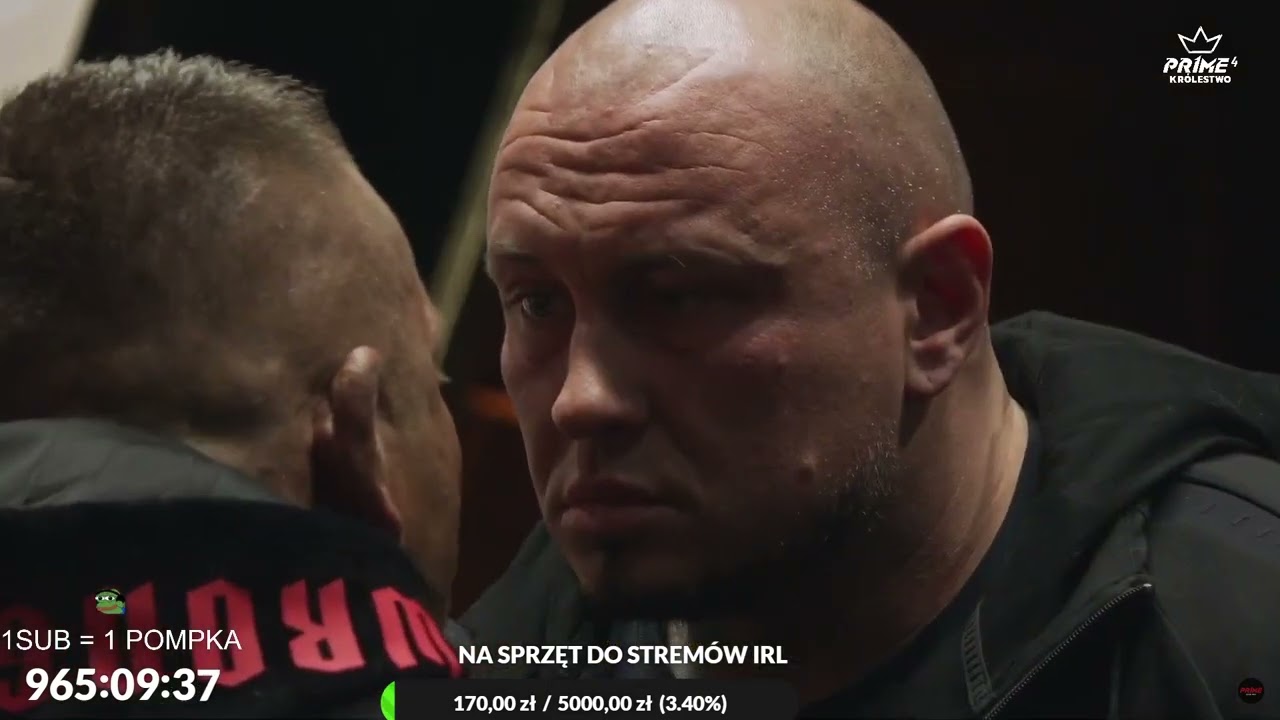 F2F:RAFAŁ GAWRON VS PIOTR KAŁUSKI MEGA DYMY  2 KONFERENCJA PRIME MMA