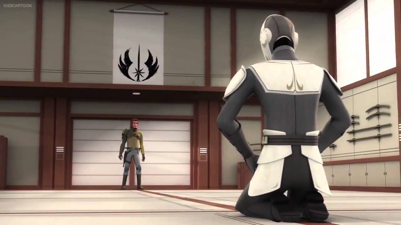 Star Wars Rebels: Shroud of Darkness (Kanan vs. Temple Guard) - YouTube