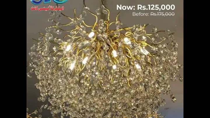 Amazing crystal chandeliers for home and office || up to 50% OFF now || home decor ideas