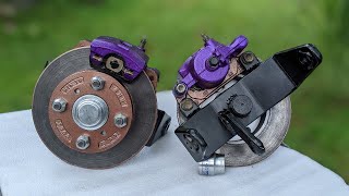 How to make offroad buggy's Front wheel Hub