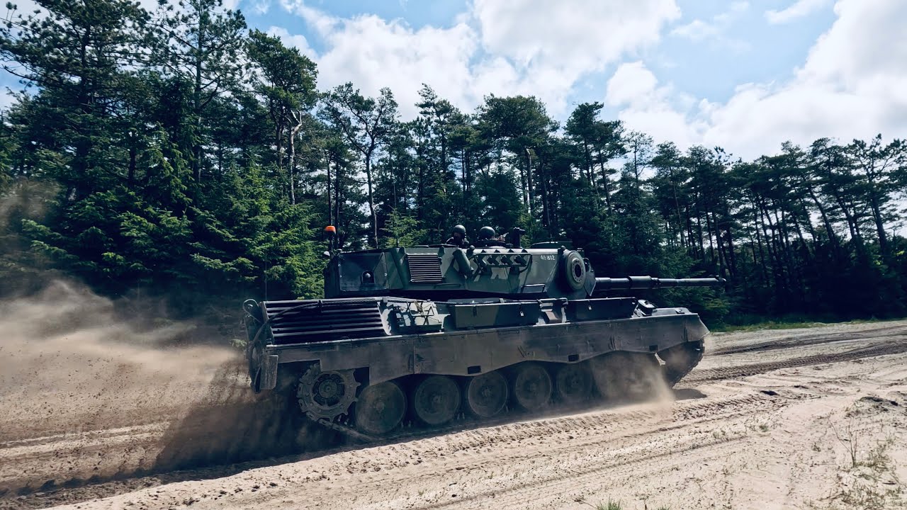 Leopard 1A5DK Tanks - GHRVPK - Kampfpanzer Leopard 1 - Tank Sound