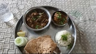 Mutton Curry and Eggs Curry. @TimeAm-pm