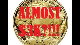 ???The Most Expensive One Ounce Gold American Buffalo Proof Coin Drops Today!!!???