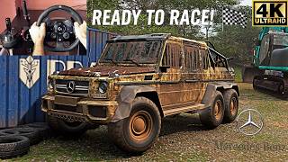 RESTORED & RACED VS 4X4 Mercedes Benz G63 AMG 6X6 | Forza Horizon 6 Steering Wheel Gameplay RTX 5080