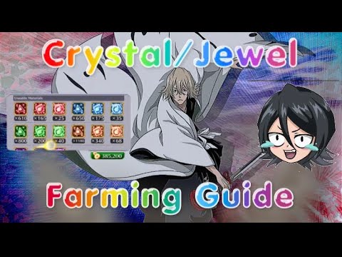 BEST WAYS TO FARM CRYSTALS AND JEWELS BLEACH BRAVE SOULS!!!