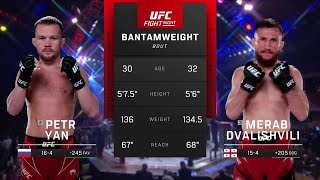 UFC Las Vegas : Ян VS Двалишвили