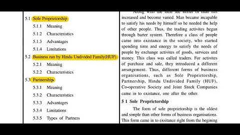 FORMS OF BUSINESS ORG I 11 COMMERCE I OCM I CHAPTER 5 I PART 1 I BY VIRAL SIR