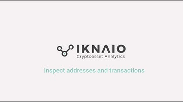 GraphSense hosted by Iknaio | Tutorial part 2 - Inspecting addresses
