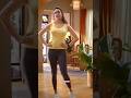 Sharadha Kapoor Cute Yellow Gym Fitness Dress In Fornt of Mirror Video | KING8124 | #king8124