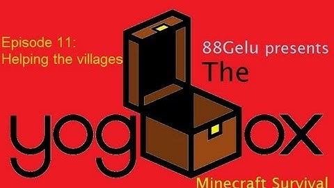 Minecraft YogBox Survival Episode 11: "Helping the villages"