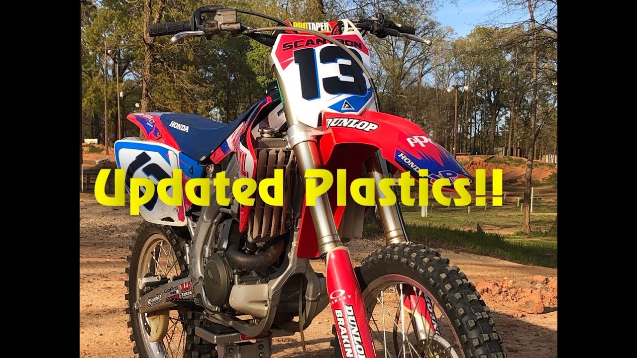 2005 crf450r plastic conversion