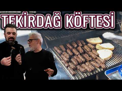 TAM ÖLÇÜLÜ TEKİRDAĞ KÖFTESİ VE MEŞHUR SOSU (Kasap Mehmet'ten Tekirdağ Köftesi Tarifi )