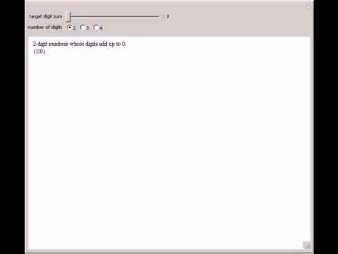 Digit Sums