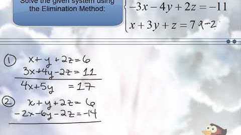 2_1 Solving a Three-Variable System Using Elimination