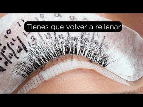 Extensiones de Pestañas Híbridas Paso a Paso