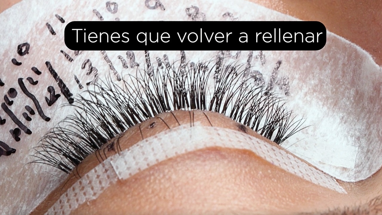 Extensiones de Pestañas Híbridas Paso a Paso