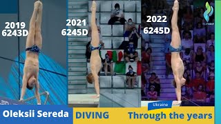 2019-2021-2022 Oleksii Sereda 6245D - Mens 10 Meter World Diving - European Diving