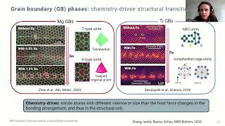Probing grain-boundary structure, chemistry, and transitions