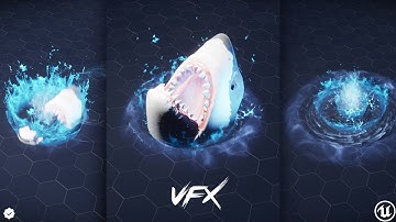 Shark Attack VFX Unreal Engine Preview