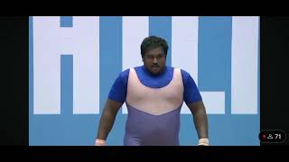 S Rudramayan Of Tamil Nadu Register Biggest Snatch Ever Made By An Indian Of 175Kg