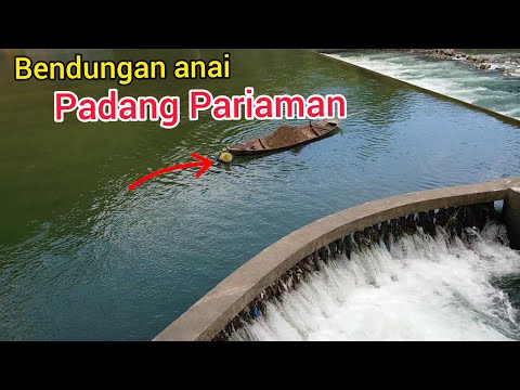 wisata sungai kabupaten Padang Pariaman ‼️ bendungan anai lubuk Alung airnya sangat jernih