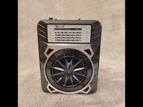 Радіоприймач GOLON RX-9122, видео 1