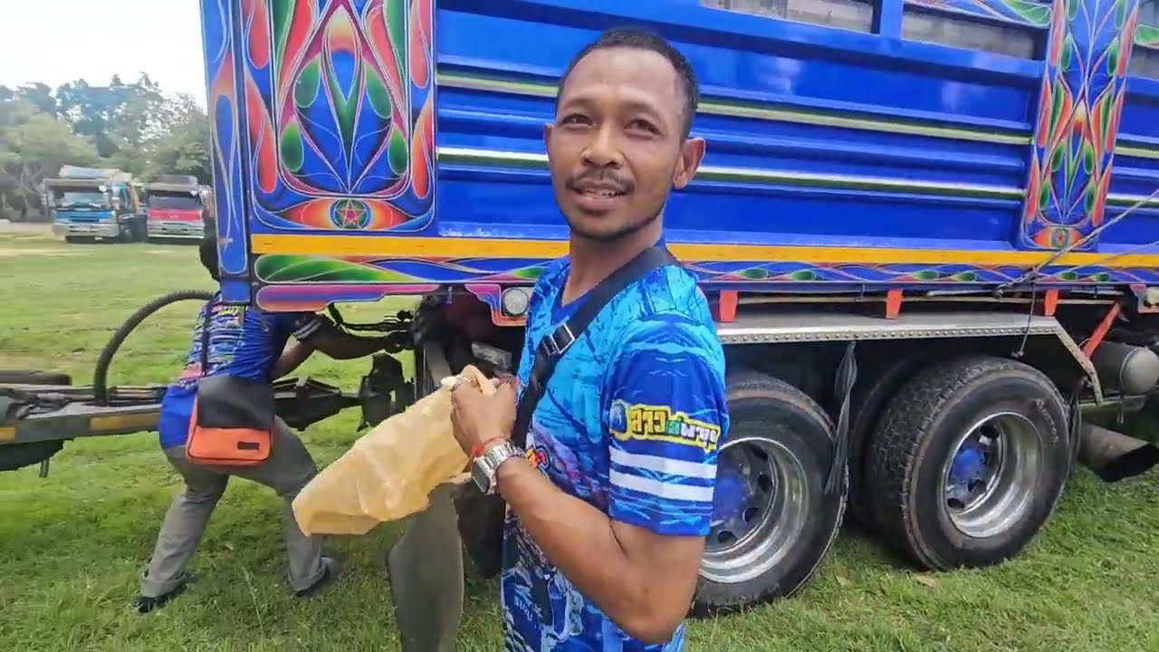 รถแรงงานนี่โดนลากออก