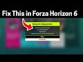 Fix Forza Horizon 6 Error code: 0x80600008 (You have been disconnected)