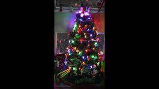 Hallmark's Harry Potter Storyteller Ornaments with tree topper.