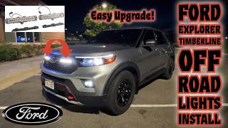2021-2024 Ford Explorer Timberline Off Road Lights Install