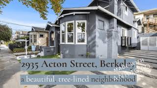 A 2021 Beautifully Remodeled Classic Berkeley Home, 3 Bed/2 Bath For Sale