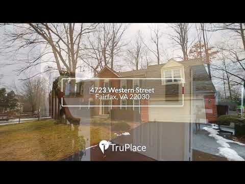 4723 Western St, Fairfax, VA home video tour