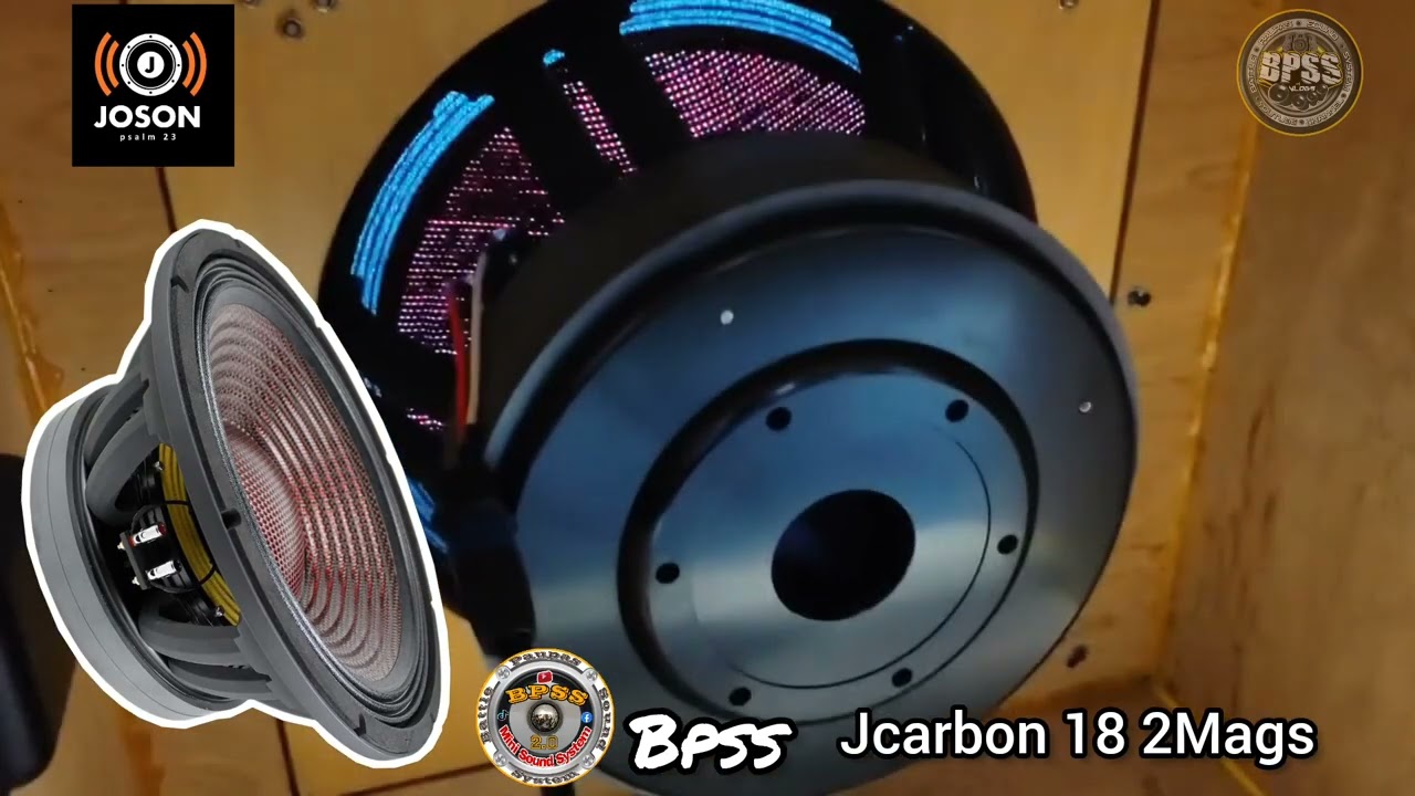 Sound System  J carbon 18 2 mags, Joson 18 inches Speaker, Sound System Speaker