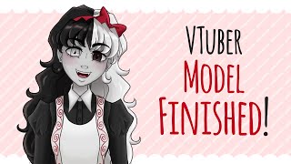 VTuber Model Finished - Alice Mercury