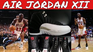 Michael Jordan Wearing The Air Jordan 12 Playoff (Raw Highlights)