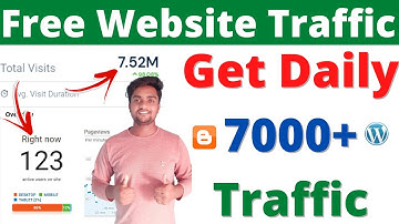 Free Website Traffic + High-Quality Backlinks | Website Traffic | Get Daily 7000+ Website Traffic |