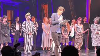 Beetlejuice - The Musical on Broadway Final Show Curtain Call 1/8/23
