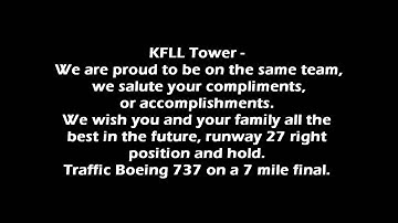 Sully Sullenberger Final Flight