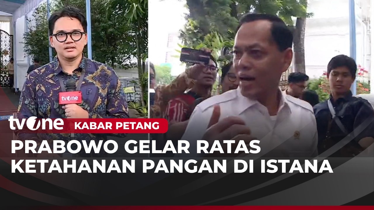 Presiden Prabowo Gelar Ratas Ketahanan Pangan | Kabar Petang
