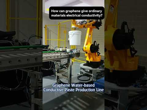 How can graphene give ordinary materials electrical conductivity? #graphene#newmaterial