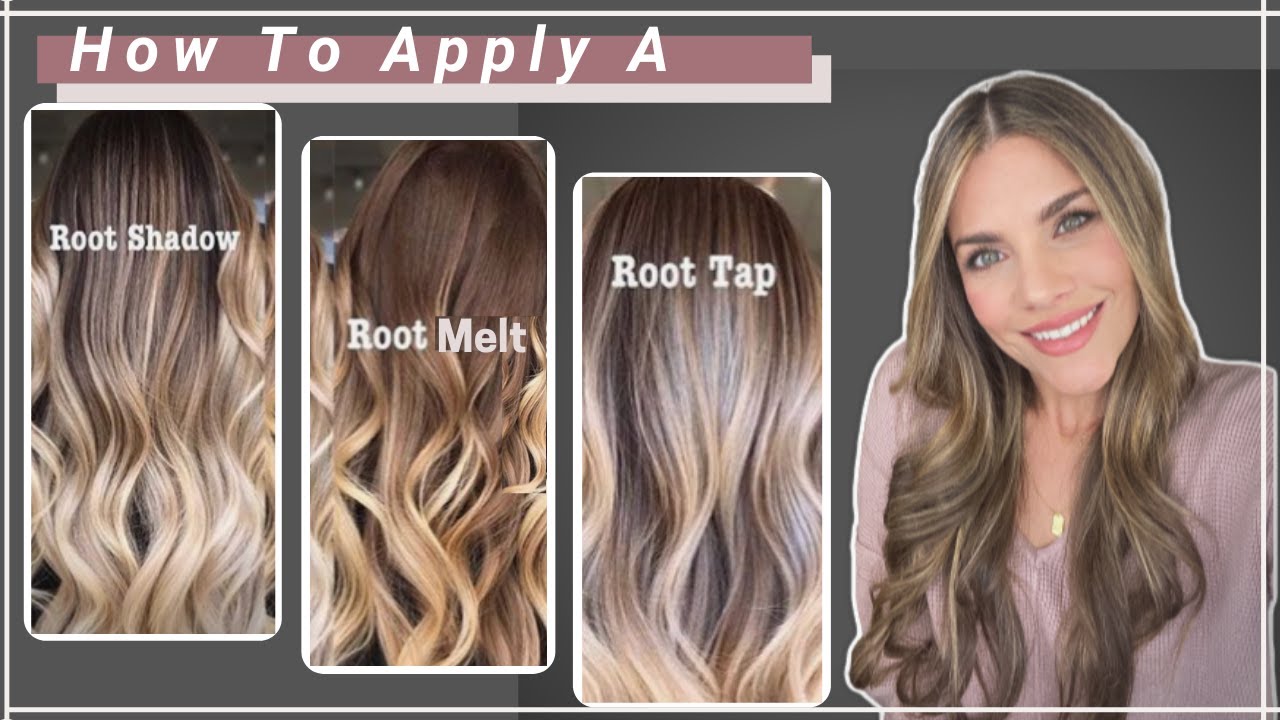 7. Brown and Blonde Root Melt - wide 5