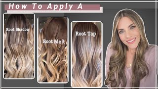 How To Do A Shadow Root, Root Melt & Root Tap