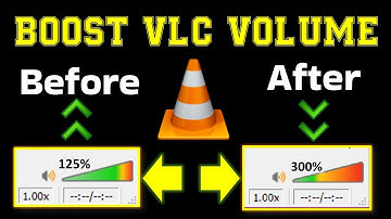 How to increase the volume of VLC media player unto 300% | How to increase laptop speaker sound #vlc