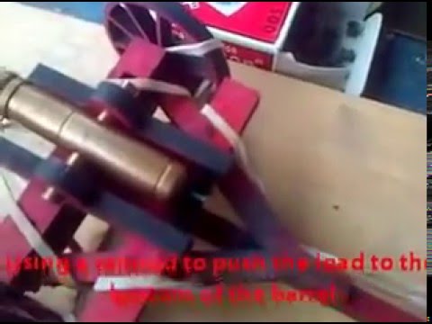 Shooting a firecracker cannon 2015