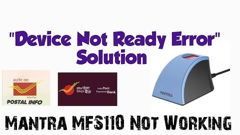 "Device not ready" error || Matm app error. DARPAN device || SureMDM||