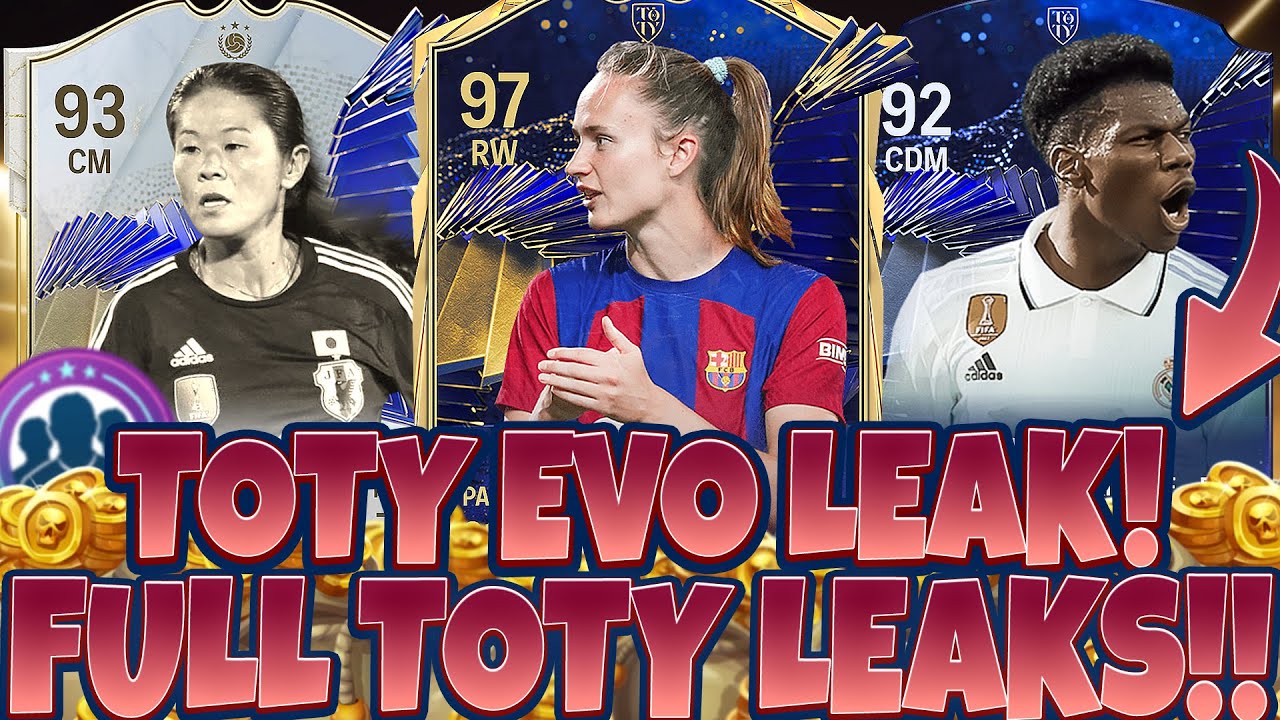 EA FC 24: TOTY EVO LEAK!!🔥😍 KOMPLETTES TOTY GELEAKT!!✅ | EA FC 24 ULTIMATE TEAM
