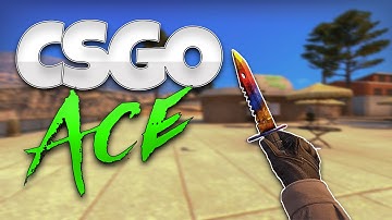 CSGO AWP 5v1 CLUTCH ACE! 1 HP LEFT?!