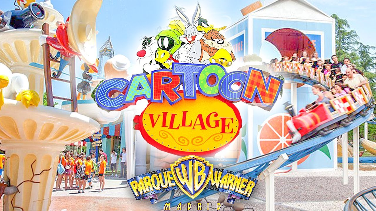 ¡Así es CARTOON VILLAGE! I Área Infantil de Parque Warner Madrid