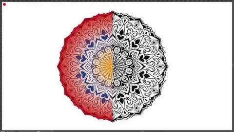 Creating mandala pattern in Adobe Illustrator